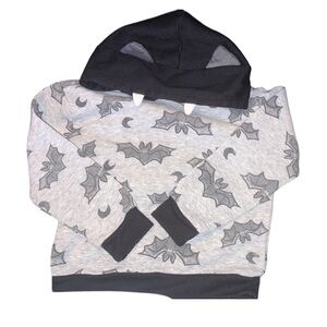 NWOT Wonder Nation Bat Print Hoodie